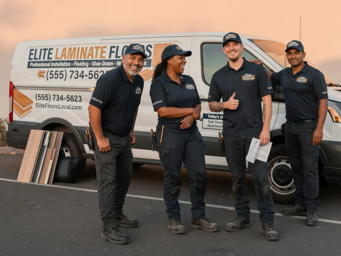 Laminate flooring installation company in Hockley, TX